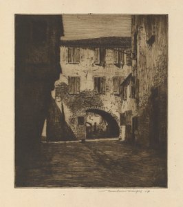 På en sidogata, Chioggia av Mortimer Menpes