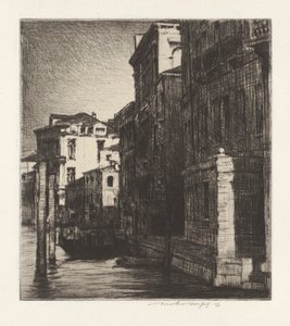 Sen eftermiddag, Venedig av Mortimer Menpes