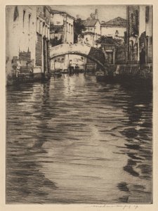 Reflections, Venedig (Lucianos bro, Canal Grande)