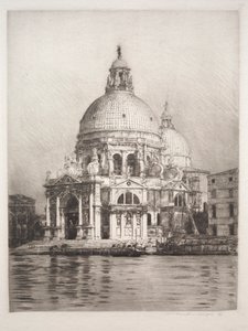 Santa Maria Della Salute #1 av Mortimer Menpes