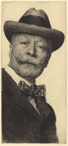 Självporträtt av Mortimer Menpes