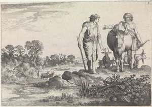 Argus ber Mercury att stanna hos honom Mercury and Argus (serietitel) av Moyses van Wtenbrouck