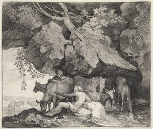 Battus avslöjar var Merkurius gömmer Apollos flock
