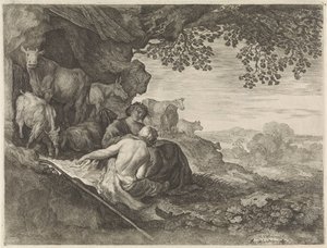 Herde och Herdinna av Moyses van Wtenbrouck