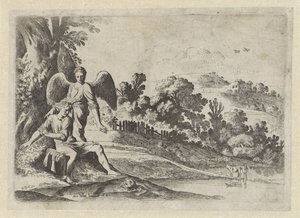 Tobias skräms av fisken The Story of Tobias (serietitel) av Moyses van Wtenbrouck