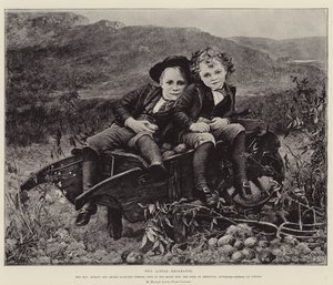 Två små emigranter, den ärade Dudley och Archie Hamilton Gordon, söner till den höge ärade jarlen av Aberdeen, Kanadas generalguvernör