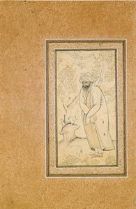En stående dervisch av Muhammad Muhsin
