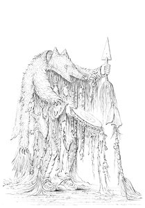 Indiansk shaman, 1841.