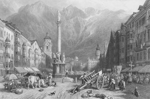 Gravering (gravering) av Myles Birket (after) Foster