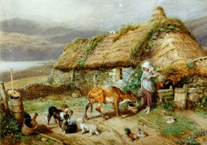 A Highland Bothy (bc och wc på papper)