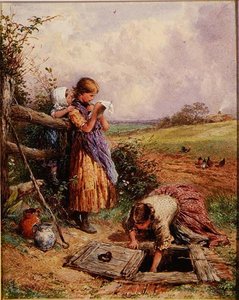 Vid brunnen av Myles Birket Foster