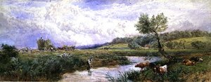Skördetid av Myles Birket Foster