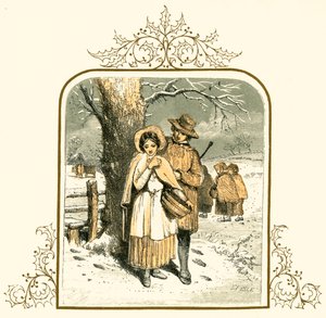Kärlek i snön av Myles Birket Foster