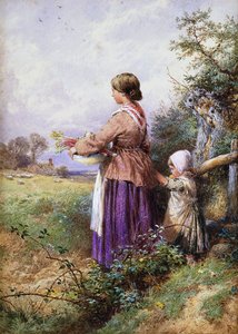 Återvänder hem, av Myles Birket Foster