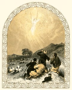 Herdar och ängel av Myles Birket Foster