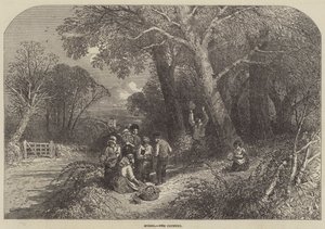 Våren, landet av Myles Birket Foster