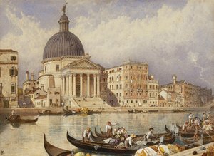 Kyrkan San Simone och San Guida av Myles Birket Foster