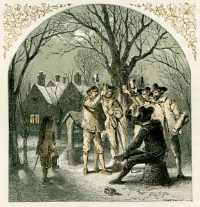 Wassailing fruktträd av Myles Birket Foster
