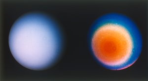 Uranus från rymdfarkosten Voyager 2, c1980-talet. av NASA Images