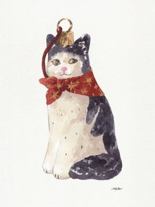 Julprydnad med katt av NKTN
