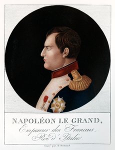 Kejsar Napoleon Bonaparte, 1769-1821, 1912. av N. Bertrand