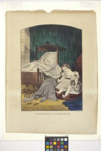 Hushållsskatter (handfärgad litografi)
