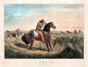 Old West Sharpshooter av Currier & Ives av Currier and Ives