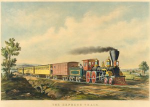 Expresståg av Currier and Ives