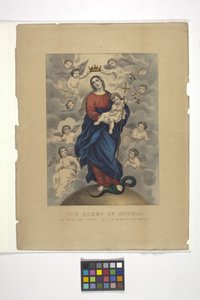 Queen Of Angels (handfärgad litografi)