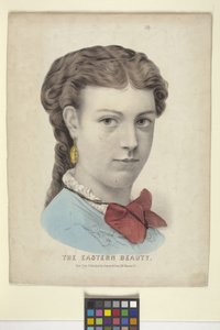 The Eastern Beauty (handfärgad litografi)