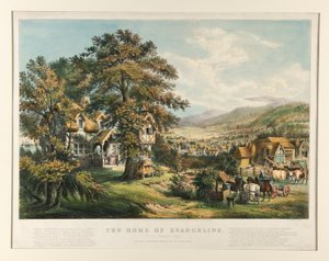 Evangelines hem av Currier and Ives