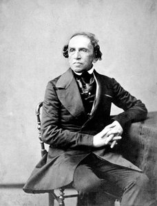Den tyske kompositören Giacomo Meyerbeer fotograferad av Nadar av Nadar