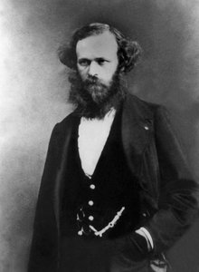 Arsene Houssaye (1815-1896) fransk författare, foto av Gaspard Felix Tournachon sa Felix Nadar (1820-1910) av Nadar