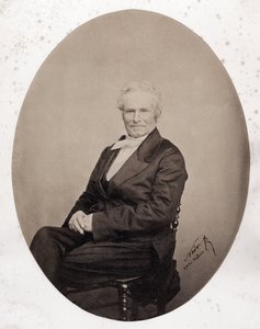 Porträtt av Octave Lacroix (1827-1901), fransk journalist och poet av Nadar