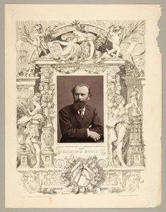 Édouard Manet (fransk målare, 1832-1883) av Nadar