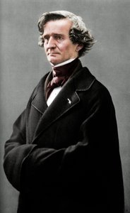 Hector Berlioz 1803-1869, fransk romantisk kompositör. av Nadar