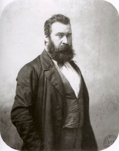 Jean-François Millet, fransk målare, c1860-talet av Nadar