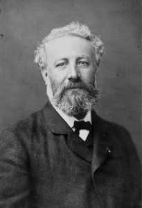 Jules Verne (1828-1905). fransk författare. Omkring 1880 av Nadar