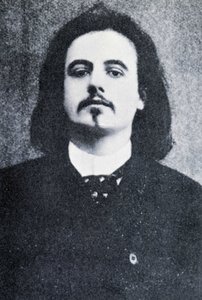 Porträtt av Alfred Jarry, 1896 av Nadar
