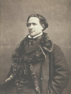 Porträtt av La Fontaine, ca. 1854-1860. av Nadar