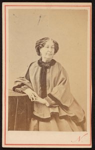 Porträtt av George Sand (1804 - 1876), fransk författarinna, i ateljén av Nadar