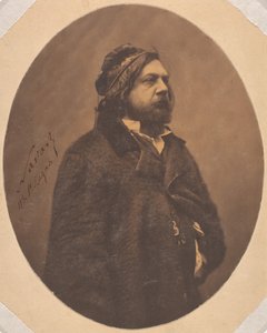 Theophile Gautier, ca. 1856. av Nadar