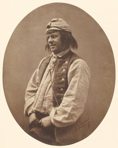 Jean-François Philibert Berthelier, skådespelare av Nadar [Gaspard Félix Tournachon]