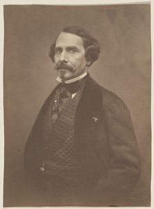 Jules Lecomte, journalist av Nadar [Gaspard Félix Tournachon]