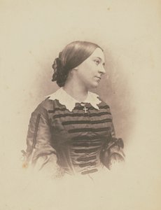[Porträtt av okänd kvinna] av Nadar [Gaspard Félix Tournachon]