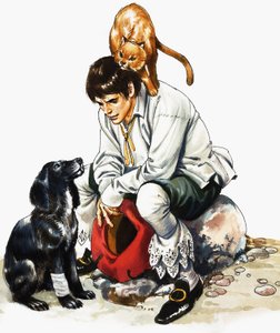 Dick Whittington () plus katt och hund av Nadir Quinto