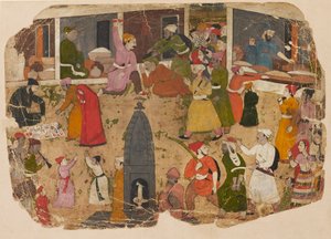 Ett tumult i basaren, 1750-1760