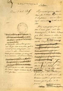 Kungörelse till armén, 13 oktober 1805, 1921.