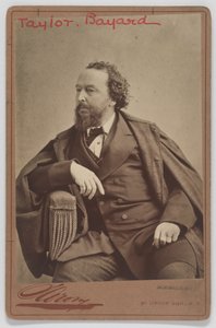 Bayard Taylor av Napoleon Sarony