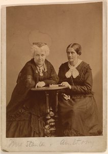 Elizabeth Cady Stanton and Susan B. Anthony av Napoleon Sarony